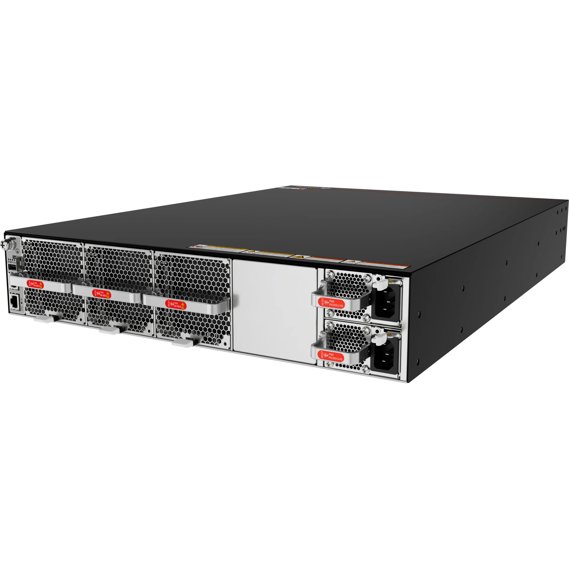 Коммутатор Huawei CE8865-4C-В, направление охлаждения Port-side Intake