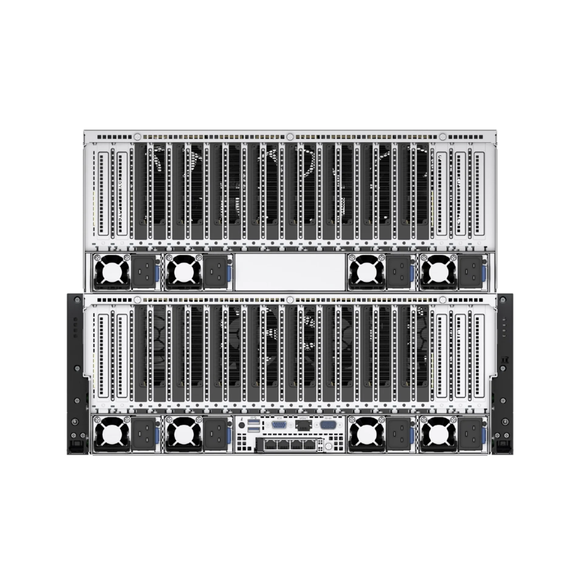 Серверная платформа SNR-SR8416LSG, 8U, Scalable Gen4,5, DDR5, 12xHDD, 16GPU, резервируемый БП