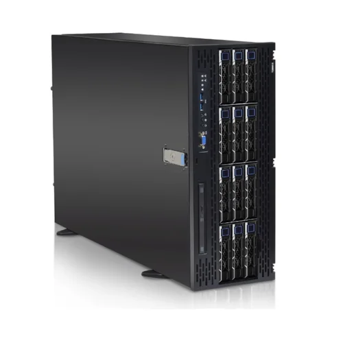 Серверная платформа SNR-STR4404LSG, 4U Tower, Scalable Gen4,5, DDR5, 12xHDD, 4GPU, резервируемый БП