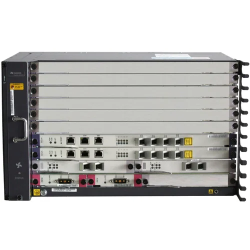 6RU шасси Huawei OLT GPON, 6 слотов для установки интерфейсных модулей, 2x10G порта (уценка 1)