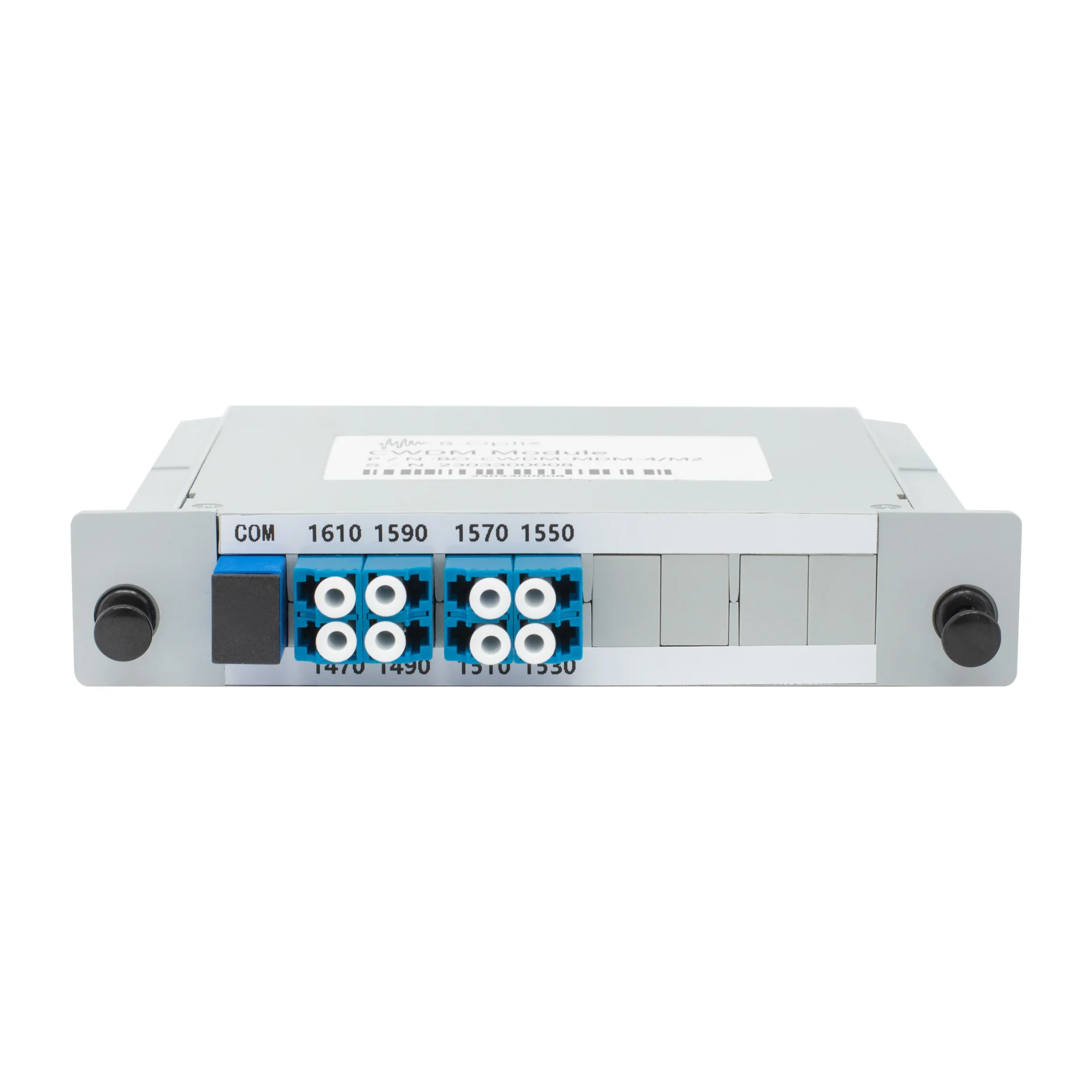Мультиплексор B-OptiX CWDM одноволоконный 4-канальный, в пластиковом слоте, расширенный температурный диапазон