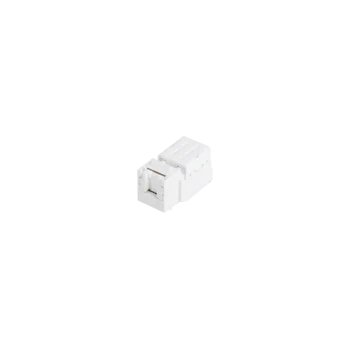 Модуль-вставка NIKOMAX типа Keystone, Кат.5е (Класс D), 100МГц, RJ45/8P8C, FT-TOOL/110/KRONE, T568A/B, неэкранированный, со шторкой, белый