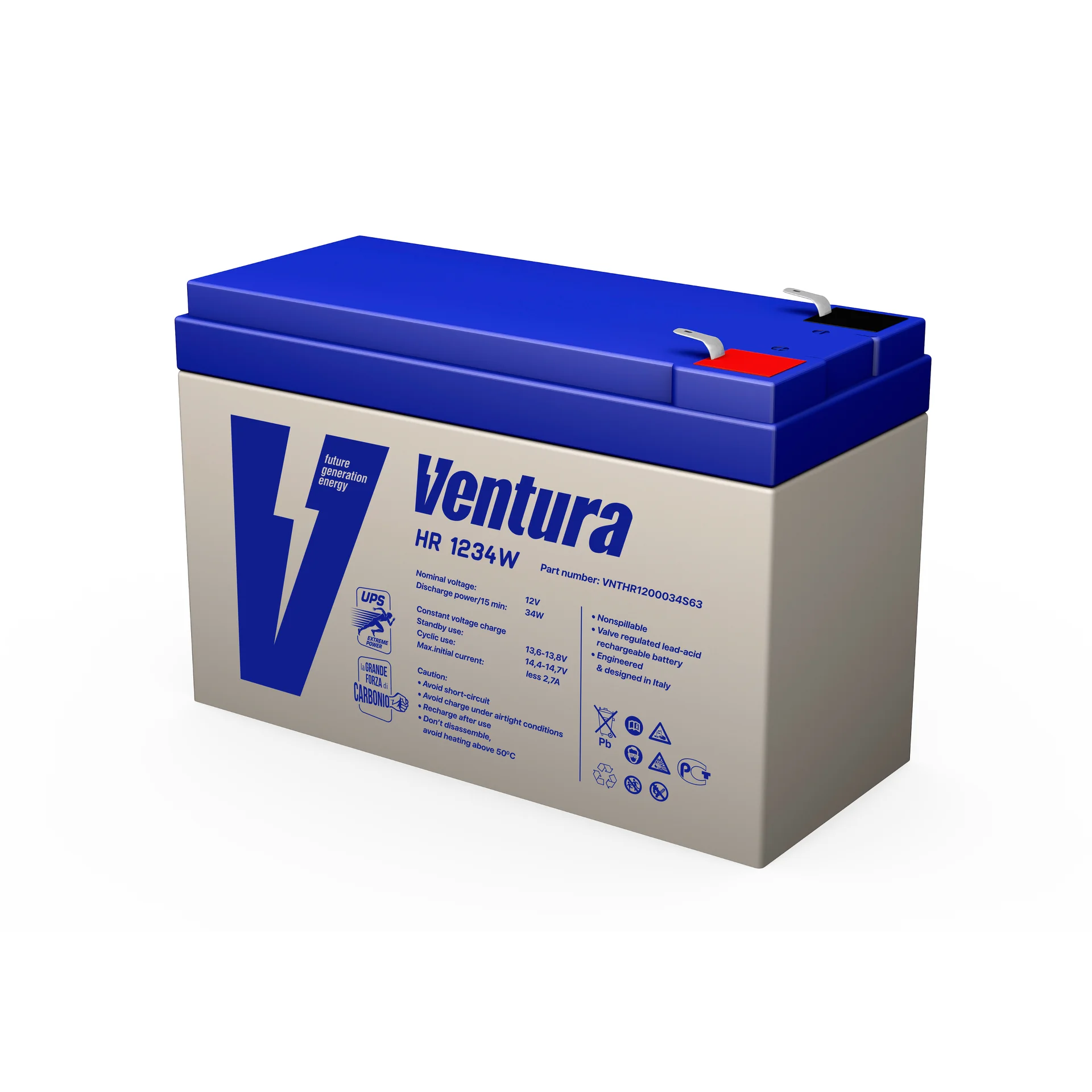 Аккумуляторная батарея Ventura HR 1234W