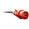 Блок розеток с функцией управления каждой розеткой серия PRO, 21xC13, 3xC19, вход IEC60309 3*32A (3P+N+PE)