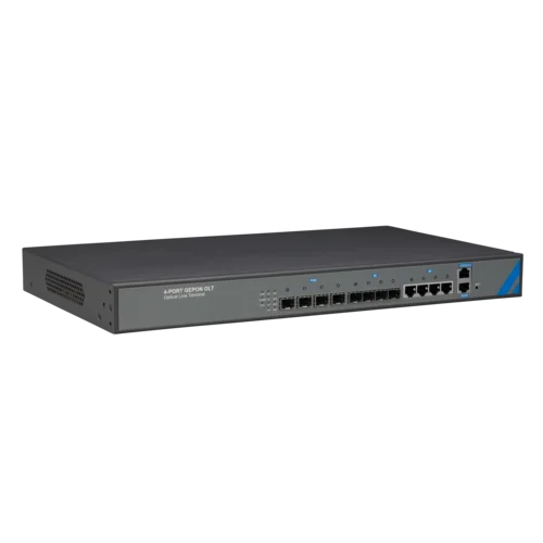 OLT C-DATA FD1104SN с 4 портами GEPON (SFP), 4 GE комбо-порта, 2 БП АC (уценка 1)