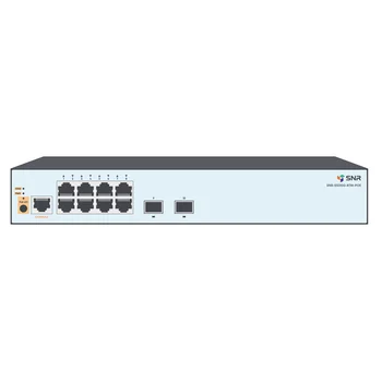 Управляемый PoE коммутатор уровня 2 SNR-S5010G-8TM-POE