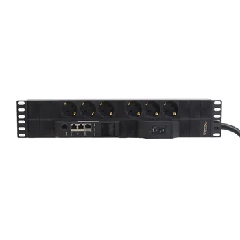 Блок розеток с функцией измерения серия Basic 6хShuko, вход IEC60309 (32A 230 В 2P+E)
