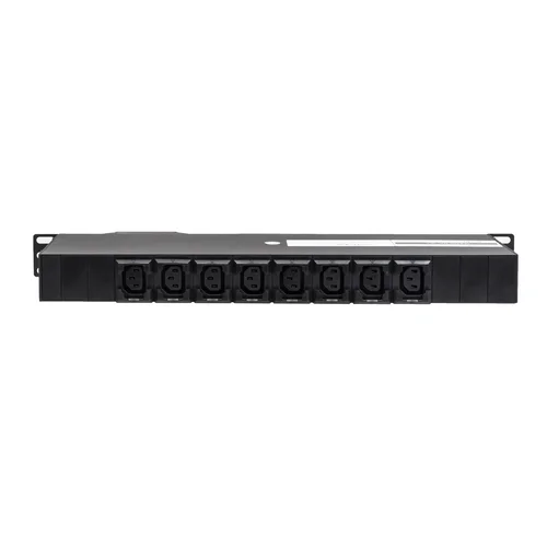 Блок розеток с функцией измерения серия Basic 8хC13 с замком, вход IEC60309 (16A 230 В 2P+E)