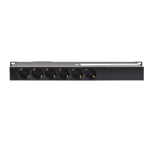 Блок розеток с функцией измерения серия Basic 6хShuko, вход IEC60309 (16A 230 В 2P+E)