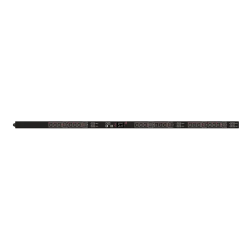 Блок розеток интеллектуальный iPDU-6032: ZeroUnit, 400V, 32А, in IEC60309 P+N+E, out (6) C19; (18) C13 с фиксацией e-lock