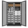 Шасси модульного источника бесперебойного питания он-лайн SNR серии SM 800кВА (8 слотов для силовых модулей 100кВА), 3ф:3ф, 10.4"LCD, IP20