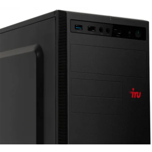 ПК IRU Home 310H5SE MT i3 10100 (3.6) 8Gb 1Tb 7.2k SSD240Gb UHDG 630 Free DOS GbitEth 400W черный (1