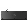 Клавиатура Оклик 155M черный USB slim (подставка для запястий) (1678057)