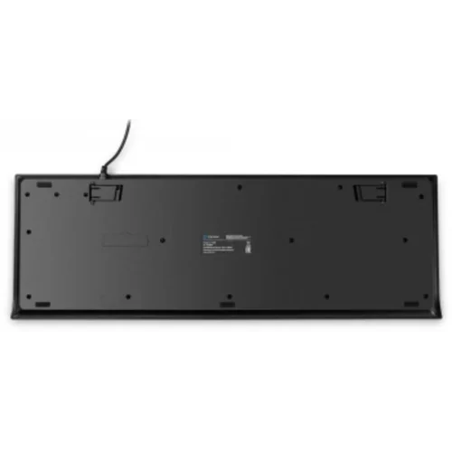 Клавиатура Оклик 155M черный USB slim (подставка для запястий) (1678057)