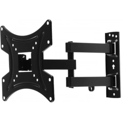 Кронштейн для телевизора Buro FL3S черный 20"-48" макс.15кг настенный поворотно-выдвижной и наклонны