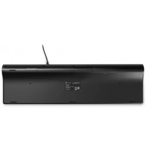 Клавиатура Оклик 890S серый/черный USB slim Multimedia (1784239)