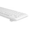Клавиатура Оклик 305M белый USB Multimedia (1875227)