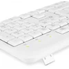 Клавиатура Оклик 305M белый USB Multimedia (1875227)