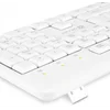 Клавиатура + мышь Оклик S650 клав:белый мышь:белый USB Multimedia (1875257)