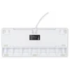 Клавиатура Оклик K951X механическая белый USB Multimedia for gamer LED (подставка для запястий) (190