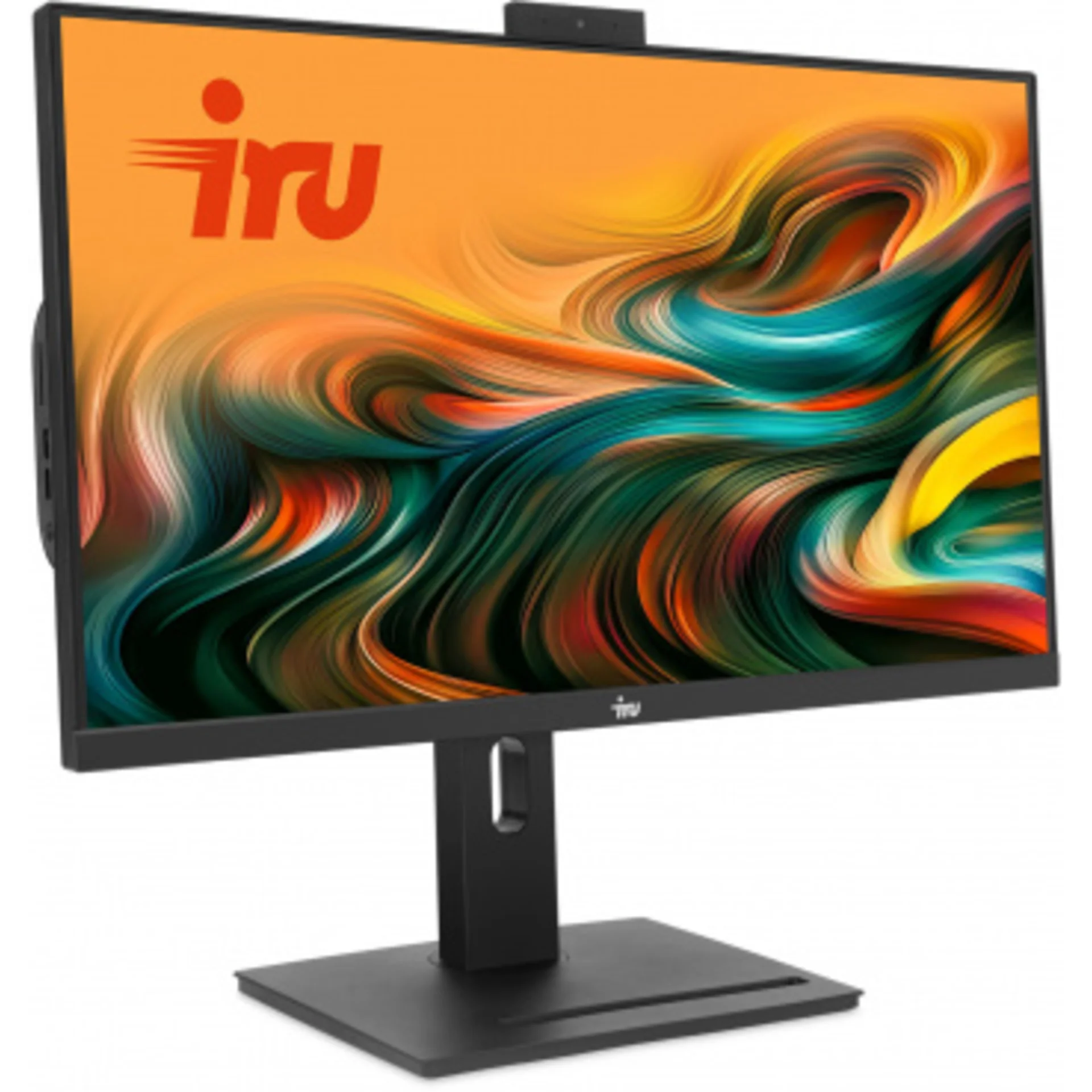 Моноблок IRU 23IM 23.8" Full HD i3 1215U (1.2) 8Gb SSD256Gb UHDG noOS GbitEth WiFi BT 120W Cam черны