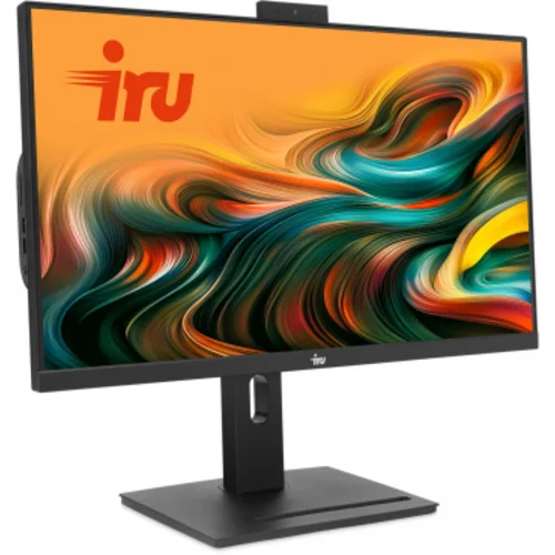 Моноблок IRU 23IM 23.8" Full HD i3 1215U (1.2) 8Gb SSD256Gb UHDG noOS GbitEth WiFi BT 120W Cam черны