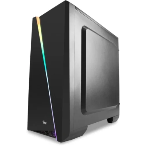 ПК IRU Game 320A5GE MT Ryzen 5 5500 (3.6) 16Gb SSD512Gb RTX3050 8Gb FreeDOS GbitEth 500W черный