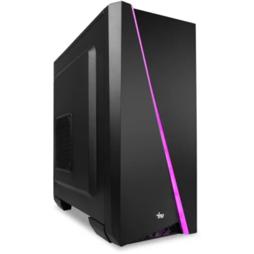 ПК IRU Game 320A5GE MT Ryzen 5 5500 (3.6) 16Gb SSD512Gb RTX3050 8Gb FreeDOS GbitEth 500W черный