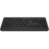 Клавиатура Оклик K257W черный USB беспроводная Multimedia (подставка для запястий) (2070286)