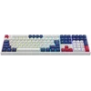 Клавиатура Оклик 725G белый/красный USB Multimedia for gamer LED (2070294) кабель 1.8м