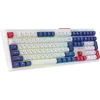 Клавиатура Оклик 725G белый/красный USB Multimedia for gamer LED (2070294) кабель 1.8м