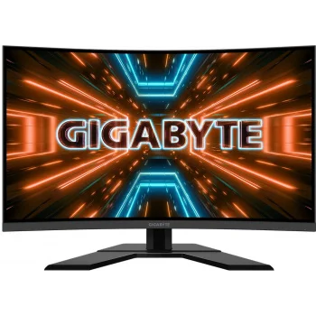 Монитор Gigabyte 31.5" G32QC A черный VA LED 1ms 16:9 HDMI HAS 350cd 178гр/178гр 2560x1440 165Hz DP