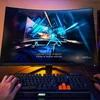 Монитор Gigabyte 31.5" G32QC A черный VA LED 1ms 16:9 HDMI HAS 350cd 178гр/178гр 2560x1440 165Hz DP