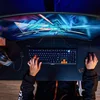 Монитор Gigabyte 31.5" G32QC A черный VA LED 1ms 16:9 HDMI HAS 350cd 178гр/178гр 2560x1440 165Hz DP