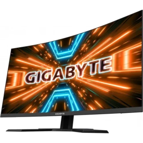 Монитор Gigabyte 31.5" G32QC A черный VA LED 1ms 16:9 HDMI HAS 350cd 178гр/178гр 2560x1440 165Hz DP
