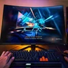 Монитор Gigabyte 31.5" G32QC A черный VA LED 1ms 16:9 HDMI HAS 350cd 178гр/178гр 2560x1440 165Hz DP