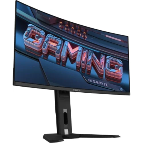 Монитор Gigabyte 34" MO34WQC2 черный OLED LED 21:9 HDMI M/M матовая HAS Piv 250cd 178гр/178гр 3440x1