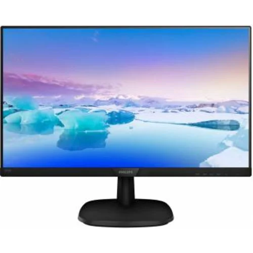 Монитор Philips 23.8" 243V7QDAB (00/01) черный IPS LED 16:9 DVI HDMI M/M матовая 250cd 1920x1080 75H