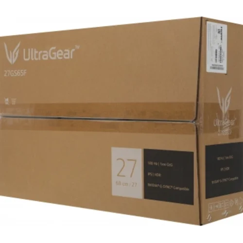 Монитор LG 27" UltraGear 27GS65F-B черный IPS LED 16:9 HDMI матовая HAS 300cd 178гр/178гр 1920x1080