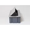 Люк на 3 поста (45х45), металл, серебро, с пластиковой коробкой, IP40