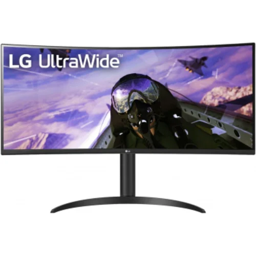 Монитор LG 34" UltraWide 34WP65C-B черный VA LED 21:9 HDMI M/M матовая HAS 300cd 178гр/178гр 3440x14