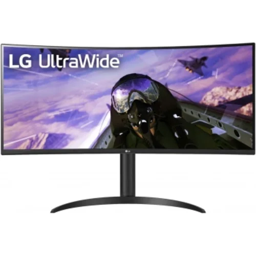 Монитор LG 34" UltraWide 34WP65C-B черный VA LED 21:9 HDMI M/M матовая HAS 300cd 178гр/178гр 3440x14