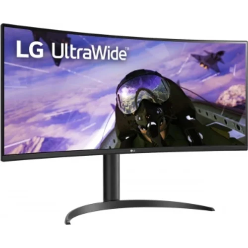 Монитор LG 34" UltraWide 34WP65C-B черный VA LED 21:9 HDMI M/M матовая HAS 300cd 178гр/178гр 3440x14