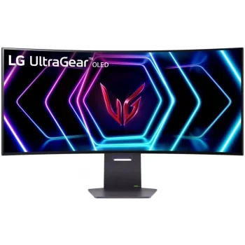 Монитор LG 39" UltraGear 39GS95QE-B черный OLED LED 21:9 HDMI M/M матовая HAS Piv 275cd 178гр/178гр