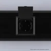 Розетка 1-м 2мод. Avanti "Черный квадрат" 16А IP44 2P+E защ. шторки с крышкой черн. DKC 4402012