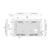 Панель Hisense 43" 43DM66D черный D-LED DID LED 8ms 16:9 HDMI матовая 1200:1 500cd 178гр/178гр 3840x