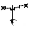Кронштейн для мониторов Cactus CS-VM-D08-BK черный 13"-27" макс.8кг настольный поворот и наклон