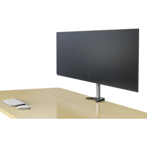 Кронштейн для мониторов Cactus CS-VM-D08-AL серебристый 13"-27" макс.8кг настольный поворот и наклон