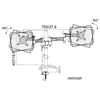 Кронштейн для мониторов Cactus CS-VM-D08-AL серебристый 13"-27" макс.8кг настольный поворот и наклон
