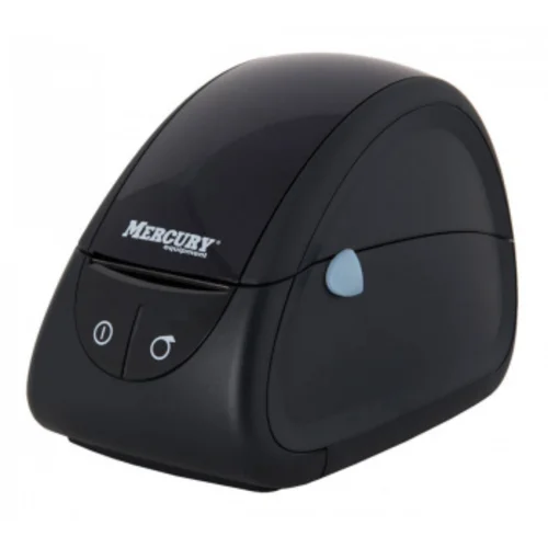 Термопринтер Mertech MPRINT LP58 EVA (для печ.накл.) стационарный черный